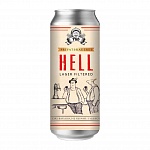 Пиво "HELL" 0,5л